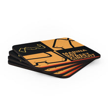 Load image into Gallery viewer, Marina Bay Street Circuit - Cork Back Coaster