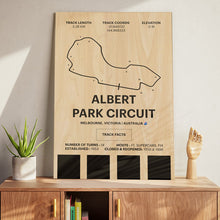Load image into Gallery viewer, Albert Park Circuit - Corsa Series - Wood