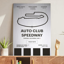 Load image into Gallery viewer, Auto Club Speedway - Corsa Series - Raw Metal