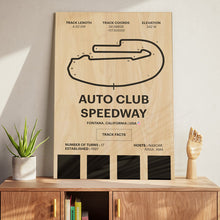 Load image into Gallery viewer, Auto Club Speedway - Corsa Series - Wood