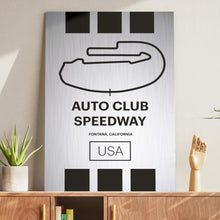 Load image into Gallery viewer, Auto Club Speedway - Pista Series - Raw Metal