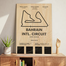 Load image into Gallery viewer, Bahrain International Circuit - Corsa Series - Wood