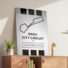 Load image into Gallery viewer, Baku City Circuit - Pista Series - Raw Metal