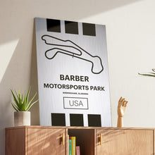 Load image into Gallery viewer, Barber Motorsports Park - Pista Series - Raw Metal