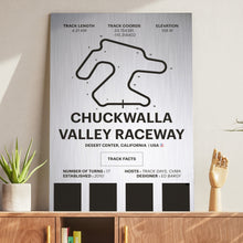 Load image into Gallery viewer, Chuckwalla Valley Raceway - Corsa Series - Raw Metal