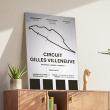 Load image into Gallery viewer, Circuit Gilles Villeneuve - Corsa Series - Raw Metal