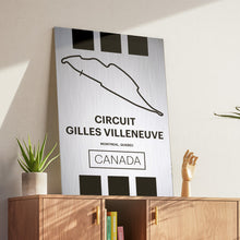 Load image into Gallery viewer, Circuit Gilles Villeneuve - Pista Series - Raw Metal