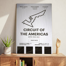 Load image into Gallery viewer, Circuit of the Americas - Corsa Series - Raw Metal