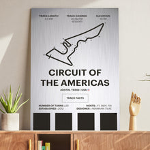 Load image into Gallery viewer, Circuit of the Americas - Corsa Series - Raw Metal