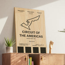 Load image into Gallery viewer, Circuit of the Americas - Corsa Series - Wood