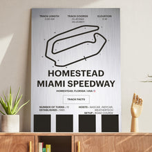 Load image into Gallery viewer, Homestead Miami Speedway - Corsa Series - Raw Metal