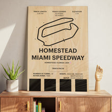 Load image into Gallery viewer, Homestead Miami Speedway - Corsa Series - Wood