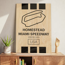 Load image into Gallery viewer, Homestead Miami Speedway - Pista Series - Wood