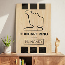 Load image into Gallery viewer, Hungaroring - Pista Series - Wood