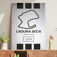 Load image into Gallery viewer, Laguna Seca - Pista Series - Raw Metal