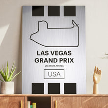 Load image into Gallery viewer, Las Vegas Grand Prix - Pista Series - Raw Metal