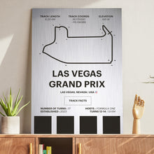 Load image into Gallery viewer, Las Vegas Grand Prix - Corsa Series - Raw Metal