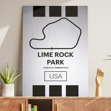 Load image into Gallery viewer, Lime Rock Park - Pista Series - Raw Metal