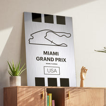 Load image into Gallery viewer, Miami Grand Prix - Pista Series - Raw Metal