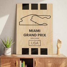 Load image into Gallery viewer, Miami Grand Prix - Pista Series - Wood