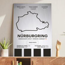 Load image into Gallery viewer, Nurburgring Nordschleife - Corsa Series - Raw Metal