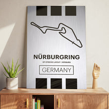 Load image into Gallery viewer, Nurburgring GP-Strecke - Pista Series - Raw Metal