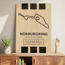 Load image into Gallery viewer, Nurburgring GP-Strecke - Pista Series - Wood
