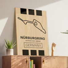 Load image into Gallery viewer, Nurburgring GP-Strecke - Pista Series - Wood