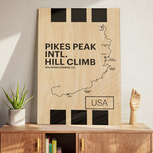 Load image into Gallery viewer, Pikes Peak Intl. Hill Climb - Pista Series - Wood