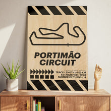 Load image into Gallery viewer, Portimao Circuit - Campione Series - Wood