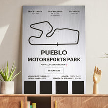 Load image into Gallery viewer, Pueblo Motorsports Park - Corsa Series - Raw Metal
