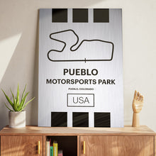 Load image into Gallery viewer, Pueblo Motorsports Park - Pista Series - Raw Metal