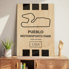 Load image into Gallery viewer, Pueblo Motorsports Park - Pista Series - Wood