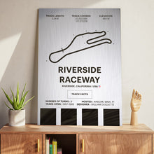 Load image into Gallery viewer, Riverside Raceway - Corsa Series - Raw Metal