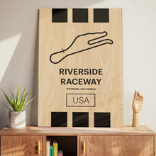 Load image into Gallery viewer, Riverside Raceway - Pista Series - Wood