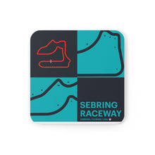 Load image into Gallery viewer, Sebring Raceway - Cork Back Coaster