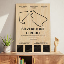 Load image into Gallery viewer, Silverstone Circuit - Corsa Series - Wood