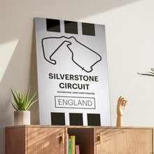 Load image into Gallery viewer, Silverstone Circuit - Pista Series - Raw Metal