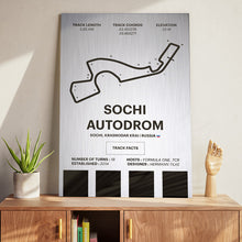 Load image into Gallery viewer, Sochi Autodrom - Corsa Series - Raw Metal
