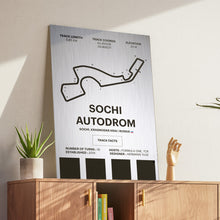 Load image into Gallery viewer, Sochi Autodrom - Corsa Series - Raw Metal