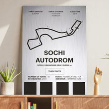 Load image into Gallery viewer, Sochi Autodrom - Corsa Series - Raw Metal