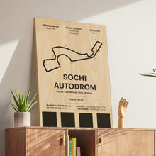 Load image into Gallery viewer, Sochi Autodrom - Corsa Series - Wood