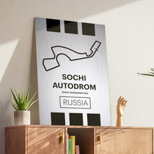 Load image into Gallery viewer, Sochi Autodrom - Pista Series - Raw Metal
