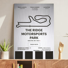 Load image into Gallery viewer, The Ridge Motorsports Park - Corsa Series - Raw Metal