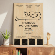 Load image into Gallery viewer, The Ridge Motorsports Park - Corsa Series - Wood