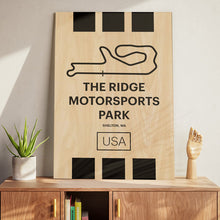 Load image into Gallery viewer, The Ridge Motorsports Park - Pista Series - Wood