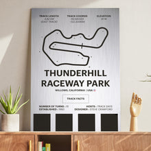 Load image into Gallery viewer, Thunderhill Raceway Park - Corsa Series - Raw Metal