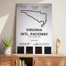 Load image into Gallery viewer, Virginia International Raceway - Corsa Series - Raw Metal