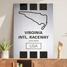 Load image into Gallery viewer, Virginia International Raceway - Pista Series - Raw Metal
