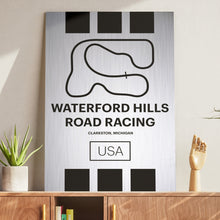 Load image into Gallery viewer, Waterford Hills Road Racing - Pista Series - Raw Metal